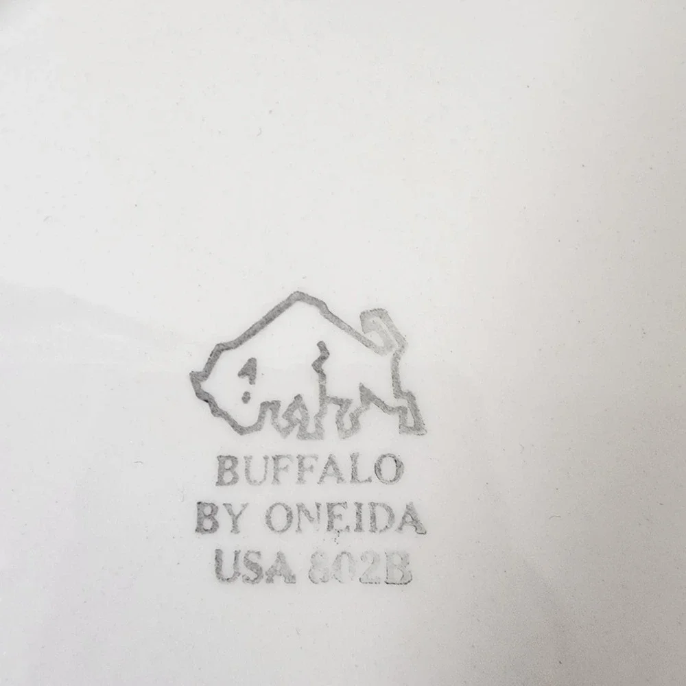 Vintage Oneida Wigwam tavern plate set of 9‎ new old stock Native American print